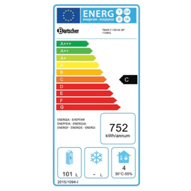 Kühltisch S4-150 MA 350 Watt 101 ltr | Aufkantung | 4 Schubladen Produktbild 1 L