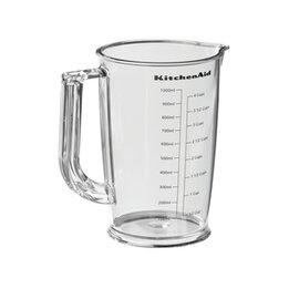 130219 Mixbecher "1L Classic" aus Kunststoff, Kapazität: 1 Liter, Maße: B 163 x T 115 x H 172 mm, Gewicht: 0,194 kg Produktbild