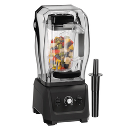 Blender PRO XTRA 2,5L Polycarbonat schwarz mit Schallschutzhaube  | Stopfer Produktbild