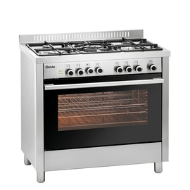 Gasherd BGH 600-521 mit Backofen | 5 Kochstellen Produktbild