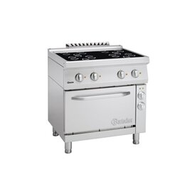 4 Felder Ceranherd Gastronorm 400 Volt 12,8 kW | Backofen Produktbild