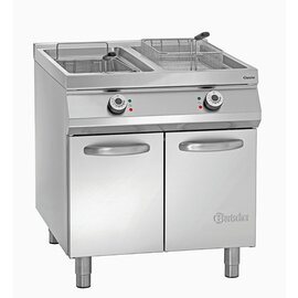 Elektro-Standfritteuse | 2 Becken 2 Körbe 40 ltr | 400 Volt 34,8 kW Produktbild