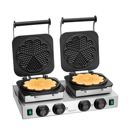 Waffeleisen MDI 2HW211 | Herz | 2 x 230 Volt 4400 Watt Produktbild