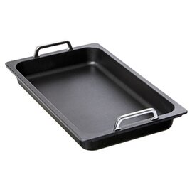 Gastronormpfanne  • Aluguss 7,5 ltr | 530 mm  x 325 mm  H 100 mm | 2 Edelstahlgriffe Produktbild