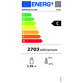 Kühlvitrine KV 270L Produktbild 2 S