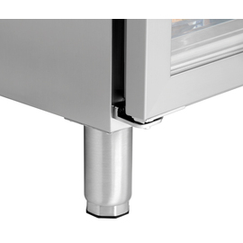 Glastürkühlschrank 700 GN210 Edelstahl | Umluftkühlung H 2060 mm Produktbild 2 S