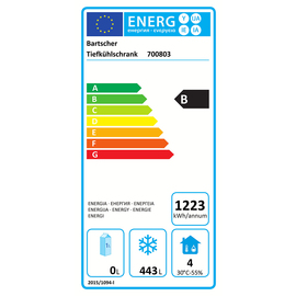 Tiefkühlschrank 700L GN210 700 ltr | Umluftkühlung Produktbild 1 L
