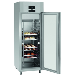 Bäckerei-Tiefkühlschrank 235L silberfarben | Volltür | Umluftkühlung Produktbild
