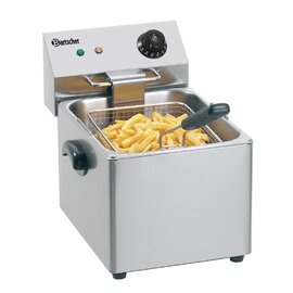 Elektro-Fritteuse SNACK III | 1 Becken 1 Korb 8 ltr | 230 Volt 3,25 kW Produktbild