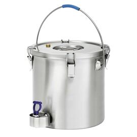 Thermo-Transportbehälter mit Hahn 20 ltr  Ø 300 mm  H 345 mm Produktbild 2 S