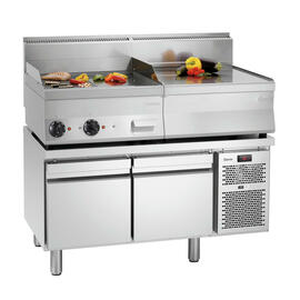 Unterbaukühltisch S2-200 | 2 Schubladen | 1200 mm x 660 mm H 657 mm Produktbild 4 S