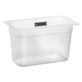 120353 Auffangbehälter GMS600, Kunststoff, 1/3 GM - 175 mm tief, Maße: B 325 x T 175 s H 195 mm, 0,47 kg Produktbild