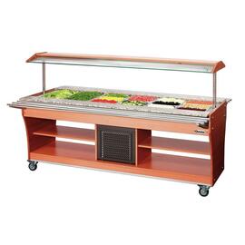 Tablettrutsche, zu Gastro Buffet T, GN 6x 1/1, Edelstahl Produktbild 2 S