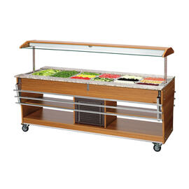 Tablettrutsche, zu Gastro Buffet T, GN 6x 1/1, Edelstahl Produktbild 7 S