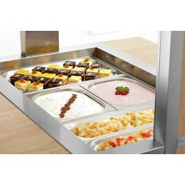 Kaltbuffetwagen K3110-200U ulmenfarben | passend für 3 x GN 1/1 - 200 mm | 3 Stege Produktbild 7 S