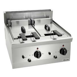 Elektro-Fritteuse 2 Becken | 2 x 8 ltr | 400 Volt Produktbild 2 S
