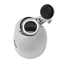 Isolierkanne 1,5L-VST | 1,5 ltr Edelstahl silberfarben Klappdeckel H 260 mm Produktbild 4 S