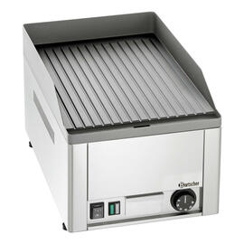 Elektro Griddleplatte GDP 320E • Oberfläche Stahl • gerillt | 230 Volt 3 kW Produktbild 2 S