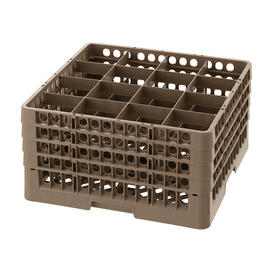 Spülkorb braun 500 x 500 mm  H 266 mm | 16 Fächer 111 x 111 mm  H 245 mm Produktbild 2 S