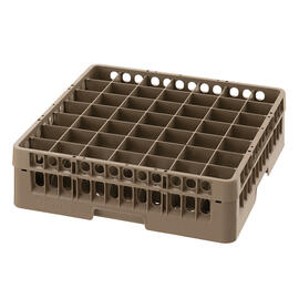 Spülkorb braun 500 x 500 mm  H 142 mm | 49 Fächer 62 x 62 mm  H 123 mm Produktbild 2 S
