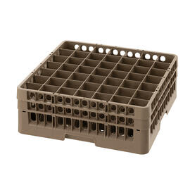 Spülkorb braun 500 x 500 mm  H 183 mm | 49 Fächer 62 x 62 mm  H 166 mm Produktbild 2 S