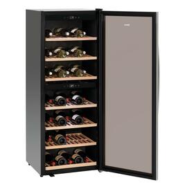 Weinkühlschrank 2Z 126 FL schwarz  | Glastür Produktbild 2 S