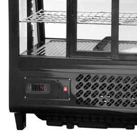 Kalte Theke Deli-Cool I schwarz 100 ltr 230 Volt | 2 Borde Produktbild 4 S