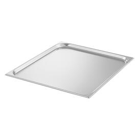 Backblech GN 2/1 Gastronorm Edelstahl verstärkter Rand  L 650 mm  B 530 mm  H 20 mm Produktbild 2 S