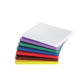 Schneidbrett PRO 32x26 W-R PE weiß mit Saftrille HACCP-geeignet | rutschfest Produktbild 7 S