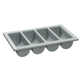 Besteckkasten GN 1/1 grau 4 Fächer  L 530 mm  H 100 mm Produktbild 2 S