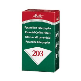 Pyramiden Filterpapier PA SF 203 G weiß Filtergröße 203 Produktbild