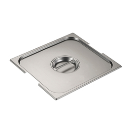 Deckel für Gastronormbehälter BGN 2/3, mit Griffen, Edelstahl rostfrei Produktbild