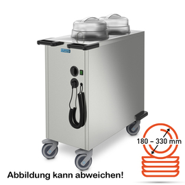Tellerstapler TE/H-2/18-33 passend für 122 Teile Geschirr-Ø 180 - 330 mm Anzahl Geschirrstapel 2 Produktbild