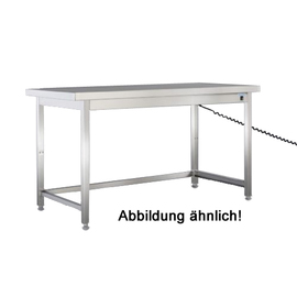 Arbeitstisch ohne Grundboden L 2200 mm B 700 mm H 850 mm Produktbild