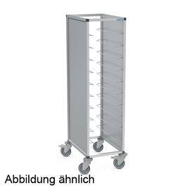 Tablett-Abräumwagen 1/7 EN TAWALU  | 370 x 530 mm  H 1635 mm Produktbild