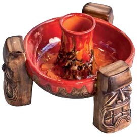 Tiki Schale Tiki Mug 60 cl Keramik mit Relief  H 95 mm Produktbild