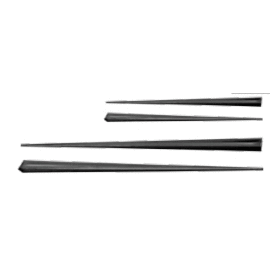 Cocktail Picker Prisma schwarz  L 88 mm  | 1000 Stück Produktbild