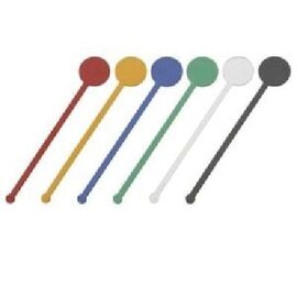 Cocktail Rührstäbchen verschiedene Farben  Ø 28 mm  L 156 mm  | 2 x 200 Stück Produktbild