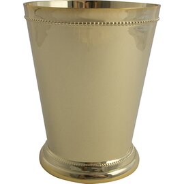 Julep Becher 35 cl Edelstahl vergoldet mit Relief  H 105 mm Produktbild