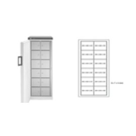 Fächerkühlschrank 380-12 F MULTIPOLAR | 12 Fächer | Türanschlag links Produktbild