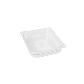 Gastronorm-Behälter GN 1/2  x 65 mm Typ  K 12 065 Kunststoff transparent Produktbild