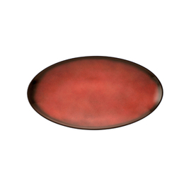 Coupplatte COUP FINE DINING FANTASTIC rot oval 329 mm x 179 mm Porzellan Produktbild
