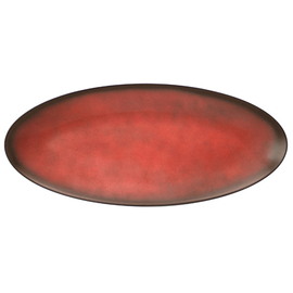 Coupplatte COUP FINE DINING FANTASTIC rot oval 435 mm x 191 mm Porzellan Produktbild