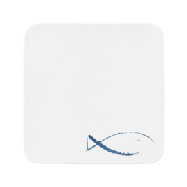 Coupteller COUP FINE DINING BLUE SEA quadratisch flach 292 mm x 292 mm Porzellan Produktbild