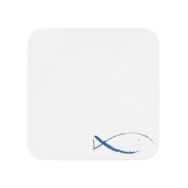 Coupteller COUP FINE DINING BLUE SEA quadratisch flach 260 mm x 260 mm Porzellan Produktbild