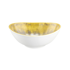 Suppenschale BATIK KURKUMA 420 ml Porzellan gelb H 63 mm Produktbild