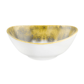 Bowl BATIK KURKUMA 700 ml Porzellan gelb H 73 mm Produktbild