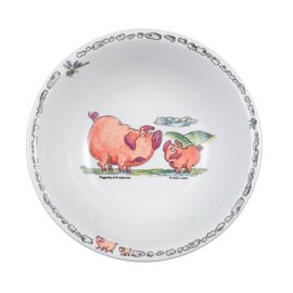 Schüssel Compact Porzellan mehrfarbig Dekor "Piggeldy & Frederick"  Ø 160 mm Produktbild