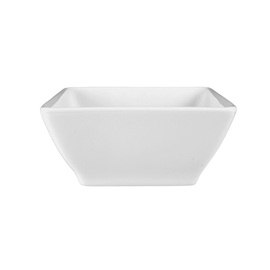 Buffetschale 260 ml | quadratisch | 110 mm x 110 mm | Porzellan weiß Produktbild