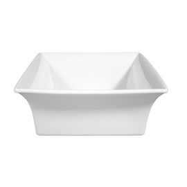 Buffetschale 1 ltr BUFFET GOURMET Porzellan weiß | quadratisch 160 mm x 160 mm Produktbild